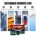 【COD+Original+Ready stock】Lenovo 2TB SD Memory Card 128GB SD/TF Flash Card Mini SD Cards 1TB 512GB Micro TF SD Card 256GB For Phones Ps5 Camera Ps4. 