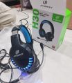 Headphone EKSA T8 Wired Over Ear Gaming Headphones with Noise Cancelling Mic, 40mm Drivers & LED Light for PC, Mobile, Tablets, Laptop, with mic. 