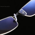 Nicedays Classic Half Frame Glasses for Women/men Anti Blue Light Glasses Ultra Light Half Frame Business Myopia Glasses High-definition Anti Blue Light Glasses Middle-aged Presbyopia Glasses Men's Anti Fatigue Presbyopia Glasses. 