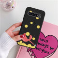 Funny SpongeBob SquarePants Phone Case for Samsung Galaxy S10 Plus Patrick Star Cover for Samsung S10+ S 10 E S10e S 1 0 Cases. 