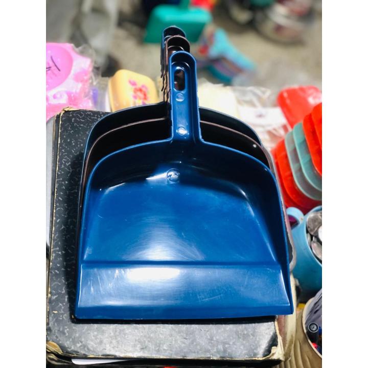 Dustpan - Dust Helper - Dust Cleaner - Bailcha Khurpi Pure Plastic Patt Supri Random Colors