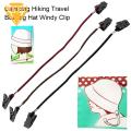 BODHI Hat Chin Cord Removable Camping Hiking Travel Boating Hat Windy Clip. 