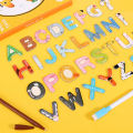 Magnetic Alphabet Book l ABC Magnetic Book Kids Early Learning Magnet Busy Book l Wordplay Magnet Book. 