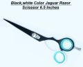 Black & White JAGUAR PROFESSIONAL SCISSOR FOR HAIR CUTTING 6.5" Color black & White.. 