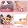 1pc Foot Muscular Yoga Roller Massage Ball Plantar Fascia Roller Muscle Relaxation Care Plastic Manual Reflexology Foot Massager Ergonomic Gym Exercise Massage Tool Multifunctional for Deep Tissue Muscle Massage Home Fitness Fingerpressure Board. 