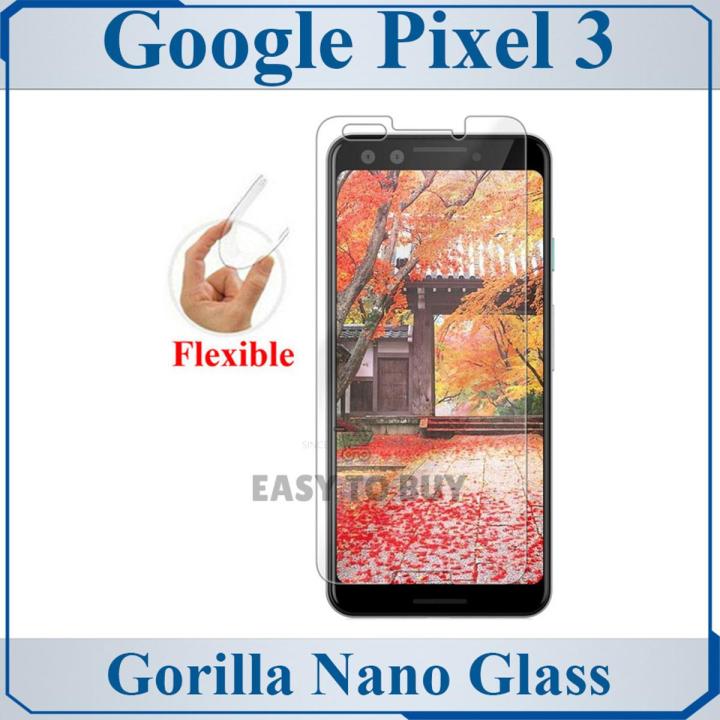 Google Pixel 3 Glass Protector Gorilla Flexible Protector For Google Pixel 3
