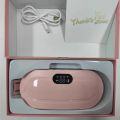 Electric Period Cramp Massager Vibrator Heating Belt for Menstrual Relief Pain Waist Stomach Warming Women. 
