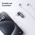 UGREEN USB C to 3.5mm Audio Headphone Jack Adapter Type C Aux DAC Earphone HiFi Right Angle Dongle Compatible with iPhone 15 Pro Max 15 Pro 15 Plus, iPad Pro Air, Galaxy S23 Ultra Pixel 7 Pro, Gray ORIGINAL UK ZONE STOCK. 