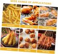 Deep Fryer Pot, Small Deep Fryer Stainless Steel Frying Pot with basket,1200ml Handled Stainless Steel Chip Pan for French Fries, Chicken Wings and Shrimp. 