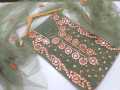 Unstitched fabric. 