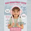 Kids Winter Earmuffs – Chu Chu Sounds Moving Bunny Ear Muffs for Winter – Soft Warm Plush Faux Fur Ear Warmers for Kids, Girls & Boys – Rabbit Ear Headband (Multicolor). 
