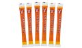 Pack Of 12 Mouthwatering Ice Pops Flavor Tangy Orange, Ice Lolly Popsicle Candy By Good Times Ice Pops. 