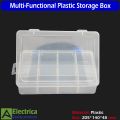 G200 F200 Multi-Functional Plastic Tool Box – Durable Organizer with Adjustable Compartments for Tools, Stationery, and Electronic Parts by Electrica. 