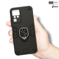 RAMEEZ MUNIR GONDAL for Infinix Zero X | Zero X Pro Back Cover Armour Series Protective Shockproof With Ring Holder Phone Case. 