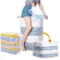 Cube Vacuum Bag Space Saver Organizer Compression Vacuum Sealer Storage Bags for Quilts and Clothes - 4 Corner Air Exhaust.. 