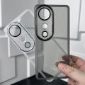 Official Acrylic Glass Lens Film Mobile Phone Case for Vivo V40 V30 V50 Lite VivoV40 Pro V30 Pro 5G Soft Silicone Luxury Back Cover Fundas Accessories. 