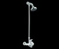 Bathroom Shower Mixer With Pipe, Wall Mounted Shower Mixer, Chrome Finish Shower Mixer, Modern Bathroom Shower Mixer, Adjustable Shower Mixer With Pipe, Round Lever Shower Mixer, Brass Shower Mixer With Hose, Water Saving Shower Mixer. 