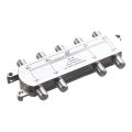 Digital 8 Way Coaxial Cable Splitter 5-2400MHz, RG6 Compatible, Work with Analog/Digital TV Connections and Internet. 