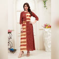 Traditional Pure Cotton Rayon Red Kurti with Trouser Eid Collection. 