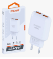 Faster FC-902 Dual USB Charger 2.4A with Type C Cable ,Faster Saver Quick & Fast Charger  – Dual USB Ports. 