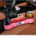 1Pcs Car Seat Slot Storage Box Gap Seam Pocket Car Storage Box For BMW X1 X3 X5 X6 F30 F34 E60 E90 F10 E34 E36 F20 G30 F15 F16 （# Pink ）. 