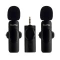 Wireless Microphone NeePho N36 | Noise Cancelling 2-in-1 Single & Double Mic for Type-C, iOS, Android, USB, AUX | Vlogging, Podcast & Interview. 