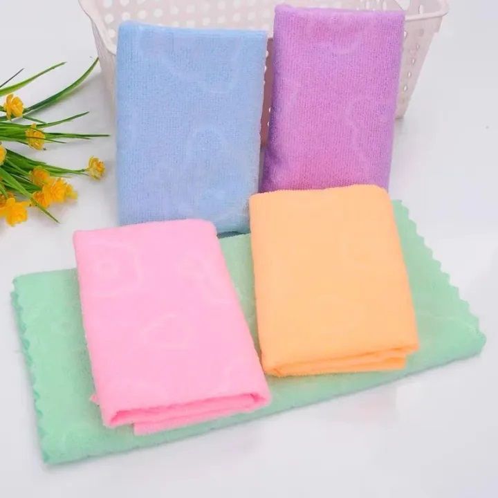 5Pieces towel MicroFiber Super absorbent Assorted color Face towel Hand Towel Used In Car Cloth Kitchen high quality 40cm x 60cm