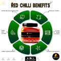 Red Chili Powder / Lal Mirch Powder / Organic Red Chili powder / Pure Red Chili Powder 525g. 