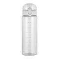780ml Summer Transparent Water Bottle for Drinking Leak-proof Anti-Drop One-button Unlocking For Kitchen Tools. 