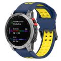 (Ready Stock)For Garmin Enduro / Coros Vertix 2 26mm Quick Release Double Row Silicone Watch Band. 