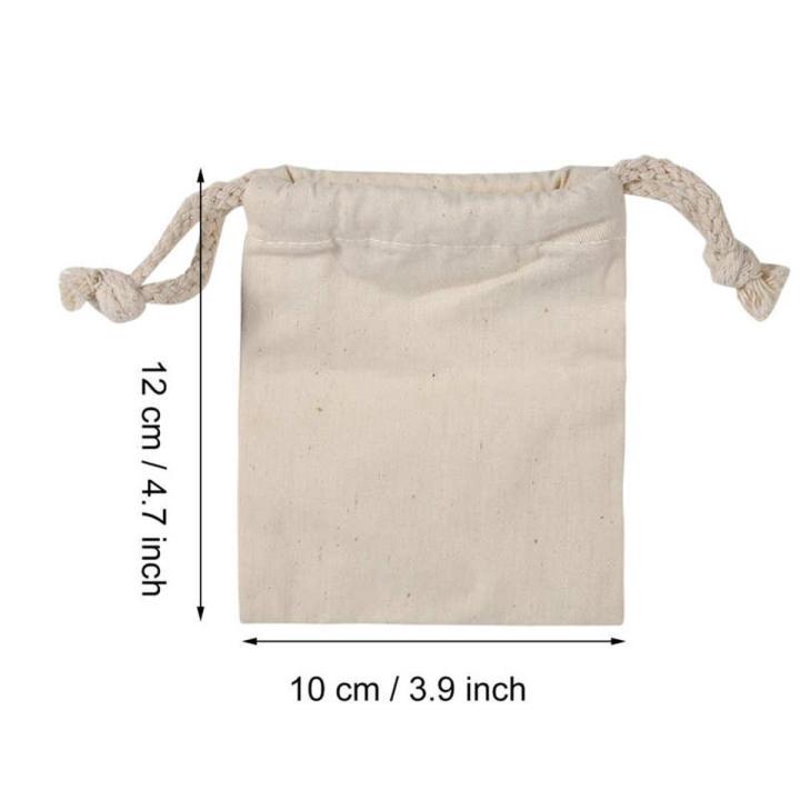 Reusable Cotton Stuff Bag Travel Grocery Shopper Rope Drawstring Pouch Dry Shoe Laundry Lingerie Makeup Clothes Home Storage Bag