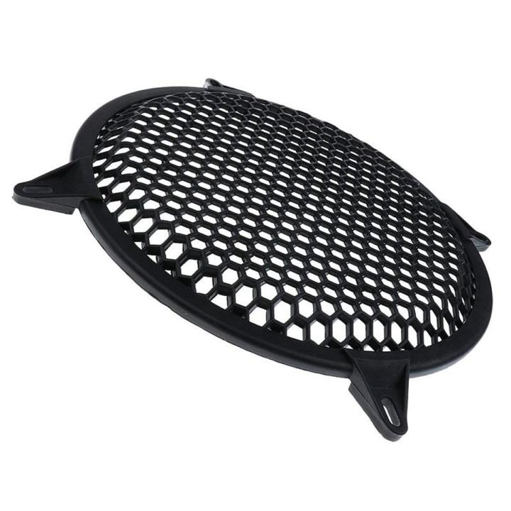 10 inch plastic Mesh Round Car Woofer Cover Speaker Grill 10 inch plastic Mesh Round Car Woofer Cover Speaker Grill 10 Inch Auto Speaker Parts Car Audio Subwoofer Grille Waffle Grill Cover Guard Protector Grille Car Audio Speaker Grills Cover Case Replace