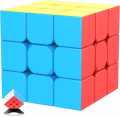 High Speed Sticker Less Magic Puzzle Cube Game Toy, QY Toys Speed Cube Puzzle (Pack of 1), Rubik Cube 3x3 Original High Quality Speed Smooth and Fast Turnin Magic Cube Puzzles Brain Teasers Toys Bright Colors. 