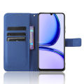 Vantime for Realme C51 / C53 / Narzo N53 / Note 50 PU Leather Wallet Case Cards Holder Flip Cover Diamond Pattern. 