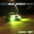 【shenggangshangmao001】2PCS LED Bulb 3030SMD Car Fog Lights DC12V White Driving Day Running Lamp Auto(model:12smd- H1 -lemon. 