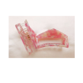 2024 New Fashion Korean/Japanese (shein brand) High Quality Acetate Rectangle Mermaid Color Hair Claw / Catchers For Women Girls Hair Accessories.. 