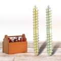 20pcs5*40mm Dowel Screw Woodworking Furniture Connector Double Ended. 