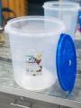 Storage Containers / Storage Bucket with Lid / Storage Containers for Cereals, Pulses & Flour Etc. - Cereals Storage Jar (Set of 3)  10Litres 16Litres 25Litres Capacity ( Multipurpose Usage). 