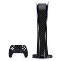 ps5 skin black carben with 2 controller skin(not playstation ,not silicone ,cover) just skin. 