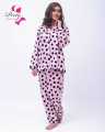 Matching Jammies for Families Pajamas Sets Two-Piece Polka dot print pyjama set. 