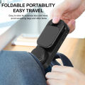 Cell Phone Stand with Wireless Bluetooth Speaker Foldable Adjustable Mobile Phone Holder Anti-Slip Design Phone Support. 