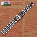 22mm Width Universal Ceramic & Stainless Steel Watch Band Strap For Samsung Galaxy Watch 3 45MM Galaxy Watch 46mm And All Other 22mm Width Lugs Quartz, Digital, Automatic Watches.. 