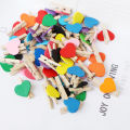 Bachelorette Home Clips Shape Decorations Party Clothes Pegs Heart Loving Mini. 