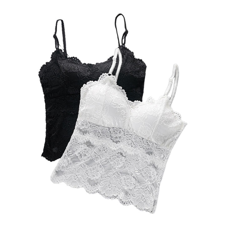 Bra Lace Bra camisole Padded Bra No wires Wrapped Chest