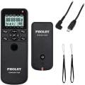 Pholsy Wireless Shutter Remote Control With Digital Timer. 