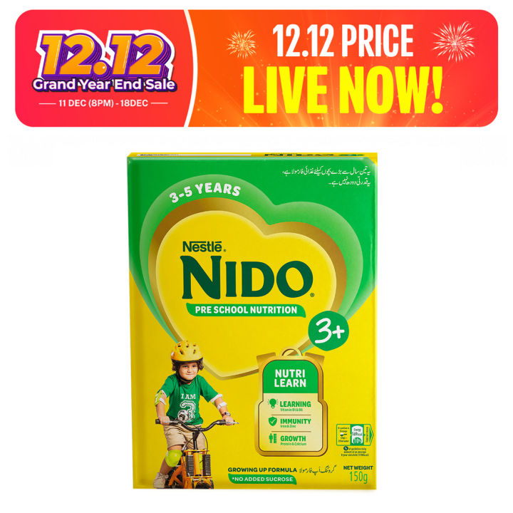 NESTLE NIDO Pre School Nutrition  3+ Powder 150gm
