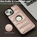 HOCE Puffer Down Jacket Logo HolePhone Case For iPhone 15 14 13 12 11 Pro Max X XS XR 7 8 Plus 15 Plus 13 Mini Cases Soft Faux Leather Cover. 