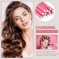 10 Pieces Flexi Curling Rods No Heat Hair Curlers Rod 9.45 Inch Hair Curlers for Medium and Long Hair (5 Colors). 