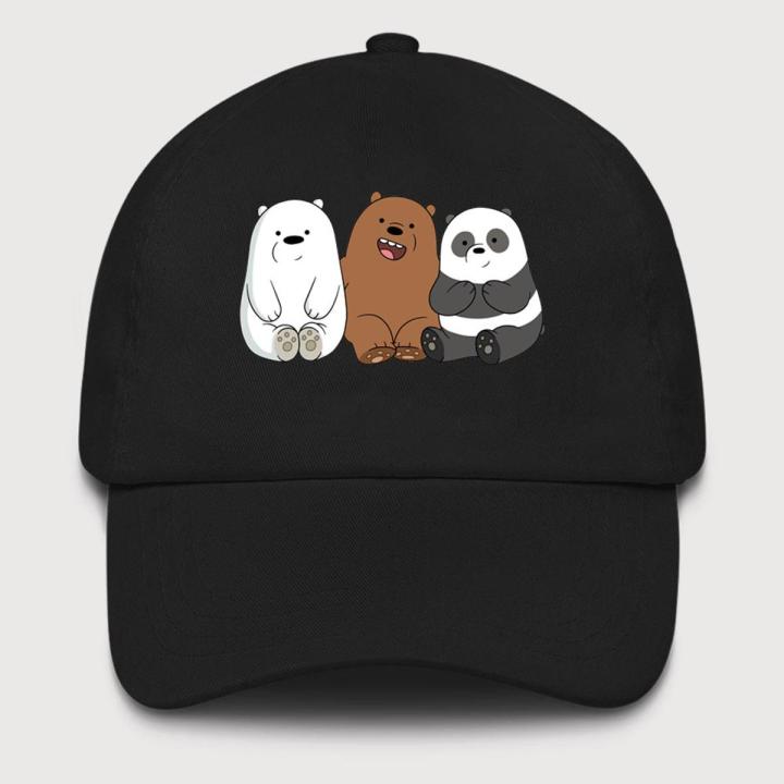 The Bear Bears Cap for Cute Panda Adjustable Baseball Hats at CustomizeGiftsPK