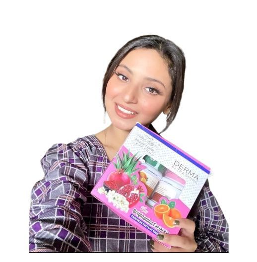 Derma extra shine facial kit 6in1 jar amazing hot selling products